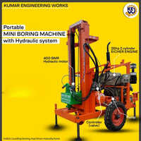Mini boring machine with 26HP Eicher engine