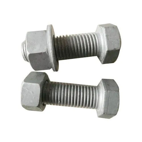 Hot Dip Galvanized Bolt - Color: Grey