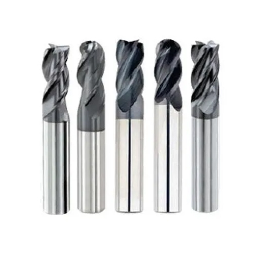 Kenna Metal Solid Carbide End Mills - Color: Silver