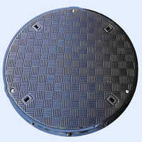 Frp Round Manhole Cover - Load Capacity 10 Tonne, Galvanized Coating, Secure Locking Mechanism For Drainage Applications