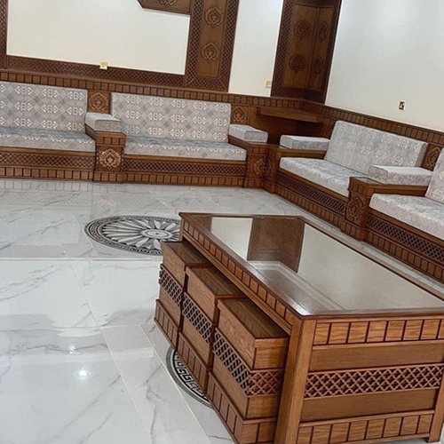 Wooden Sofa Set