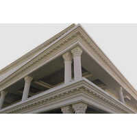 Grc Cornice - Glass Reinforced Concrete, Customizable Size, Polished Finish | High Quality, Lightweight, Easy Installation