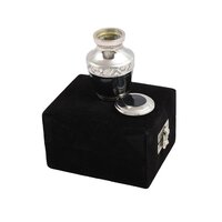 Brass Keepsake Urn for Ashes - Testi Small Cremation Urn with Box made by Metal Funeral Mini Urns Supplies