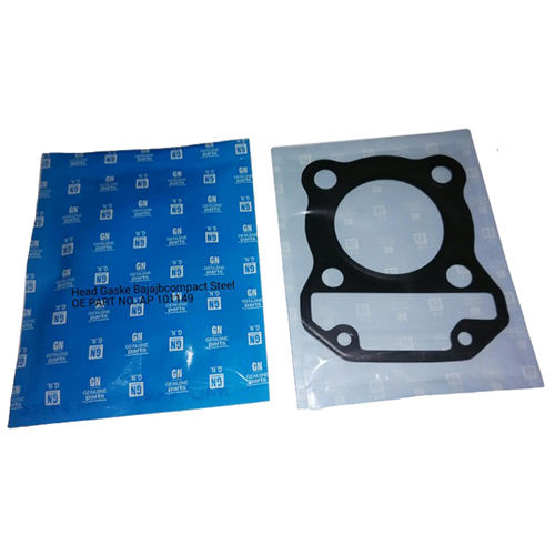 3 Wheeler Ap101149 Steel Head Gasket Bajaj Compact - Color: Black