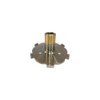 3 Wheeler Bush Plate New Model - Color: Silver
