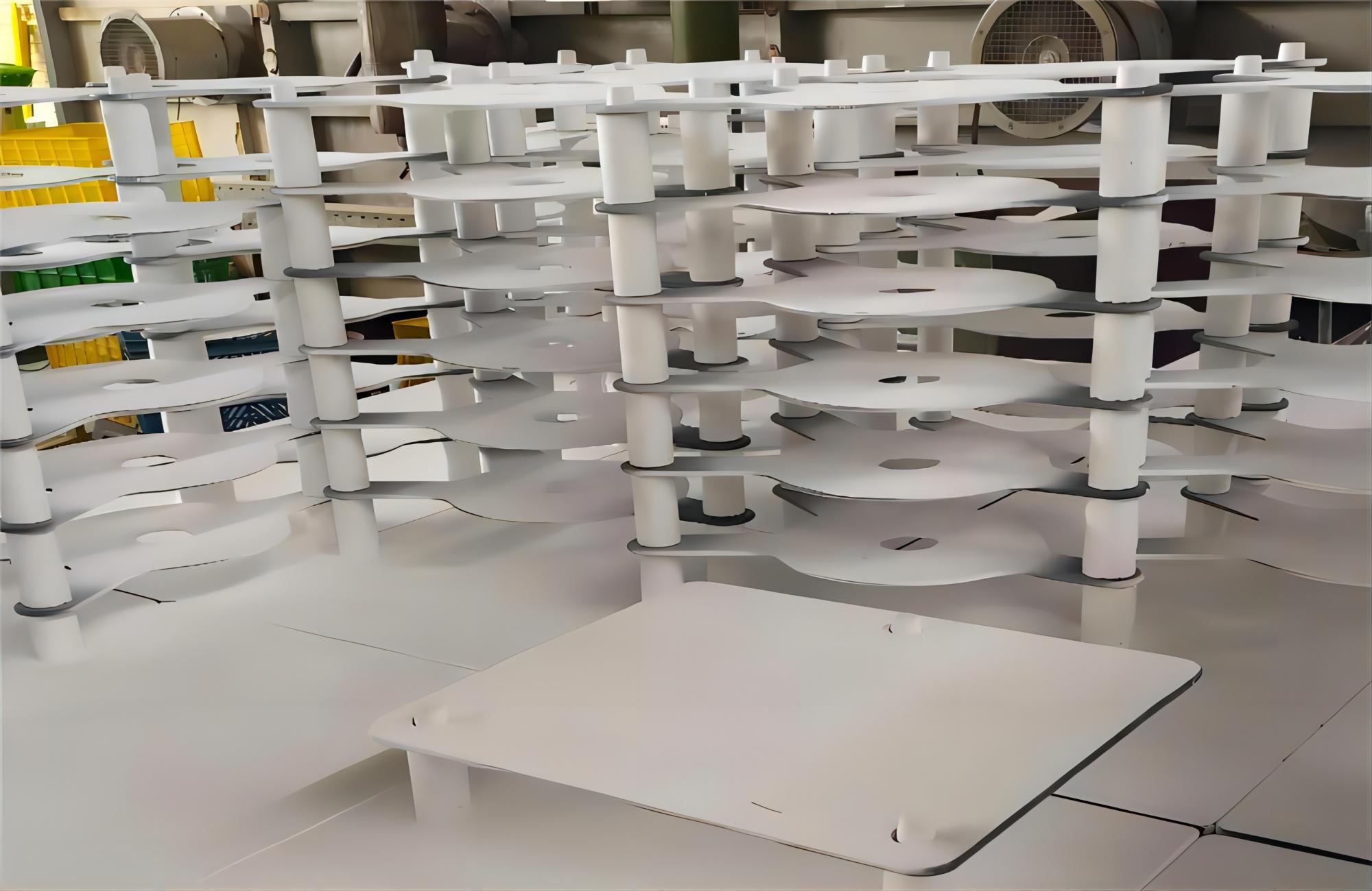 Kiln Furniture Nitride Bonded Silicon Carbide (NSiC) Advanced Thin Kiln Shelves