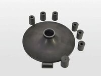 Silicon Carbide SiC/SiSiC Sand Blasting Nozzles