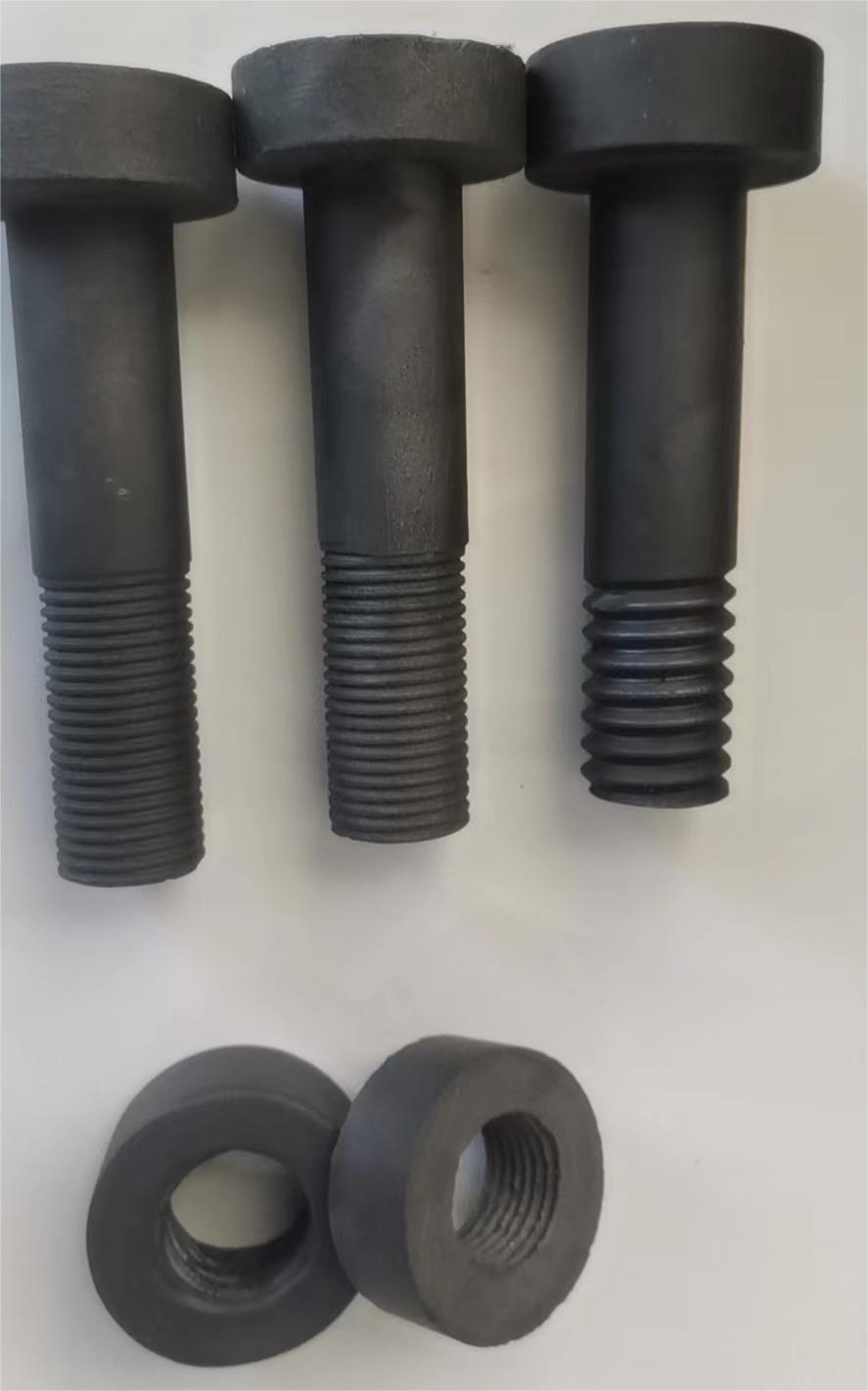Silicon Carbide SiC/SiSiC Screws/ Bolts/ Nuts