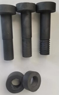 Silicon Carbide SiC/SiSiC Screws/ Bolts/ Nuts