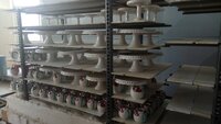 Kiln Furniture Silicon Carbide SiC/ RBSiC/ SiSiC Round Cross Beams