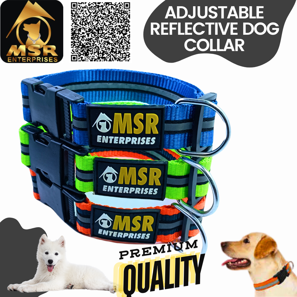 Dog Collar Adjustable Reflective