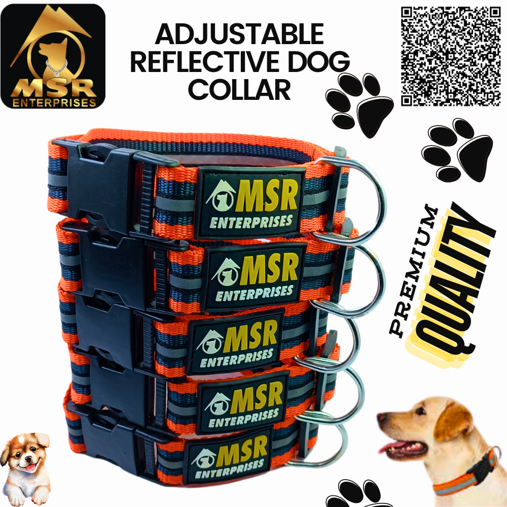 Dog Collar Adjustable Reflective