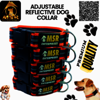 Adjustable Reflective Dog Collar PP / NYLON