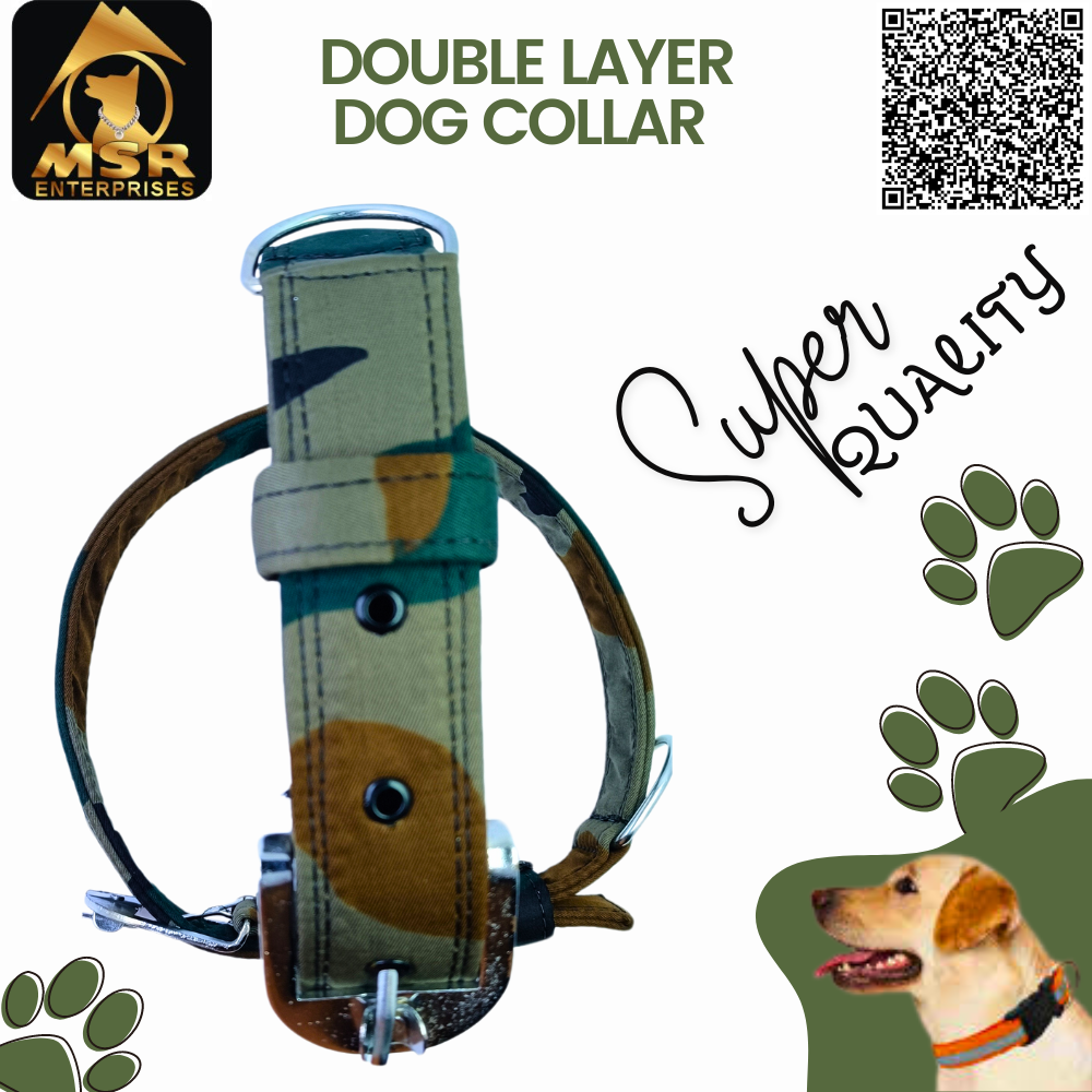 Army Pattern Dog Collar