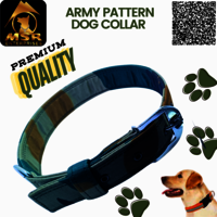 Army Pattern Dog Collar