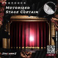 Motorized Stage Curtain