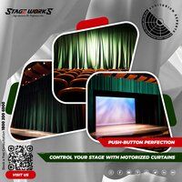 Motorized Stage Curtain