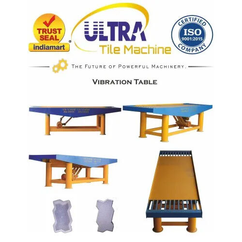 Vibration Table Paver Block Making Machine