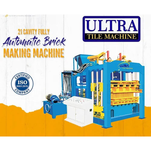 21 CavityFully Automatic Fly Ash Brick Making Plant