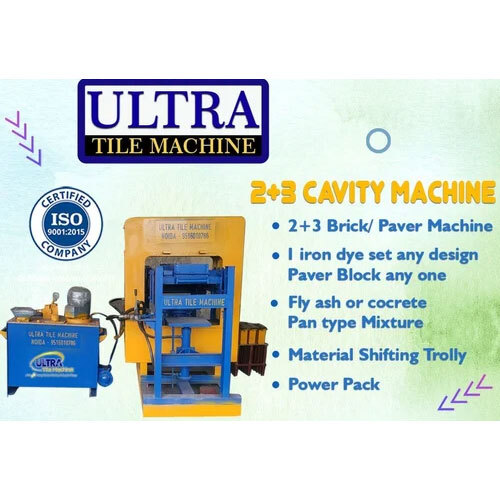 Semi Automatic Hydraulic Brick Making Machine