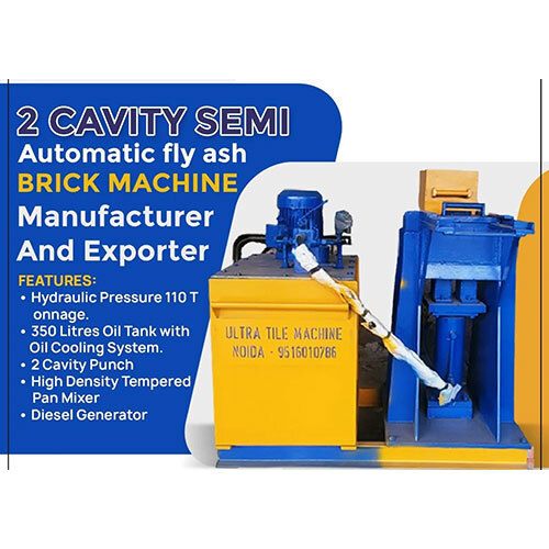 MS Fly Ash Brick Machine