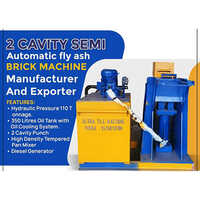 MS Fly Ash Brick Machine