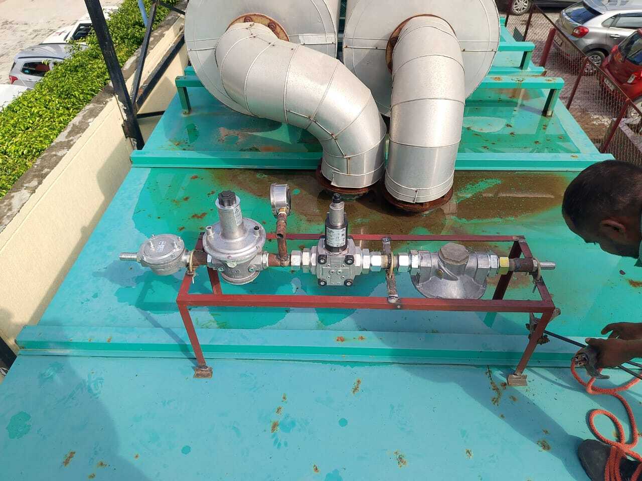 Industrial Dual Fuel Engine System