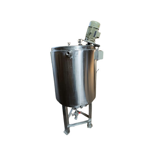 Ss Jacketed Cooling And Heating Vessel - Capacity: 500-10000 Ltr/Hr