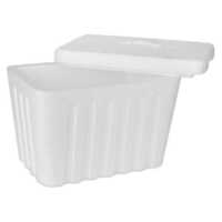 Thermocole Ice Box - White, Standard Size 3 Meter Length, 8mm Thickness | High Density 10 G/cm3 For Effective Packaging