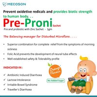 Pre Probiotic Sachet with Zinc