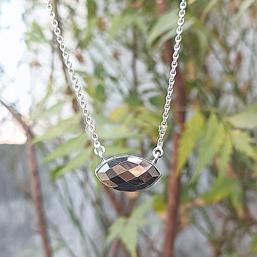 Natural Golden Pyrite Necklace