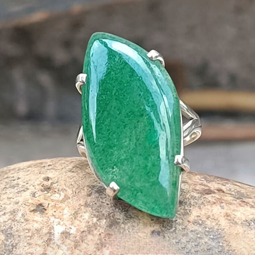 Natural Aventurine Ring