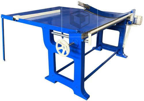 Board Cutter - Electric Drive, Blue Color | Automatic Operation, PLC Control, 1 Year Warranty