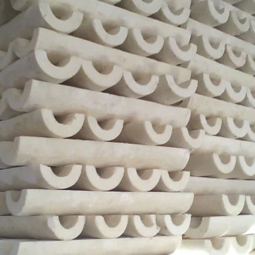 Polyurethane Foam Pipe Section - Color: White