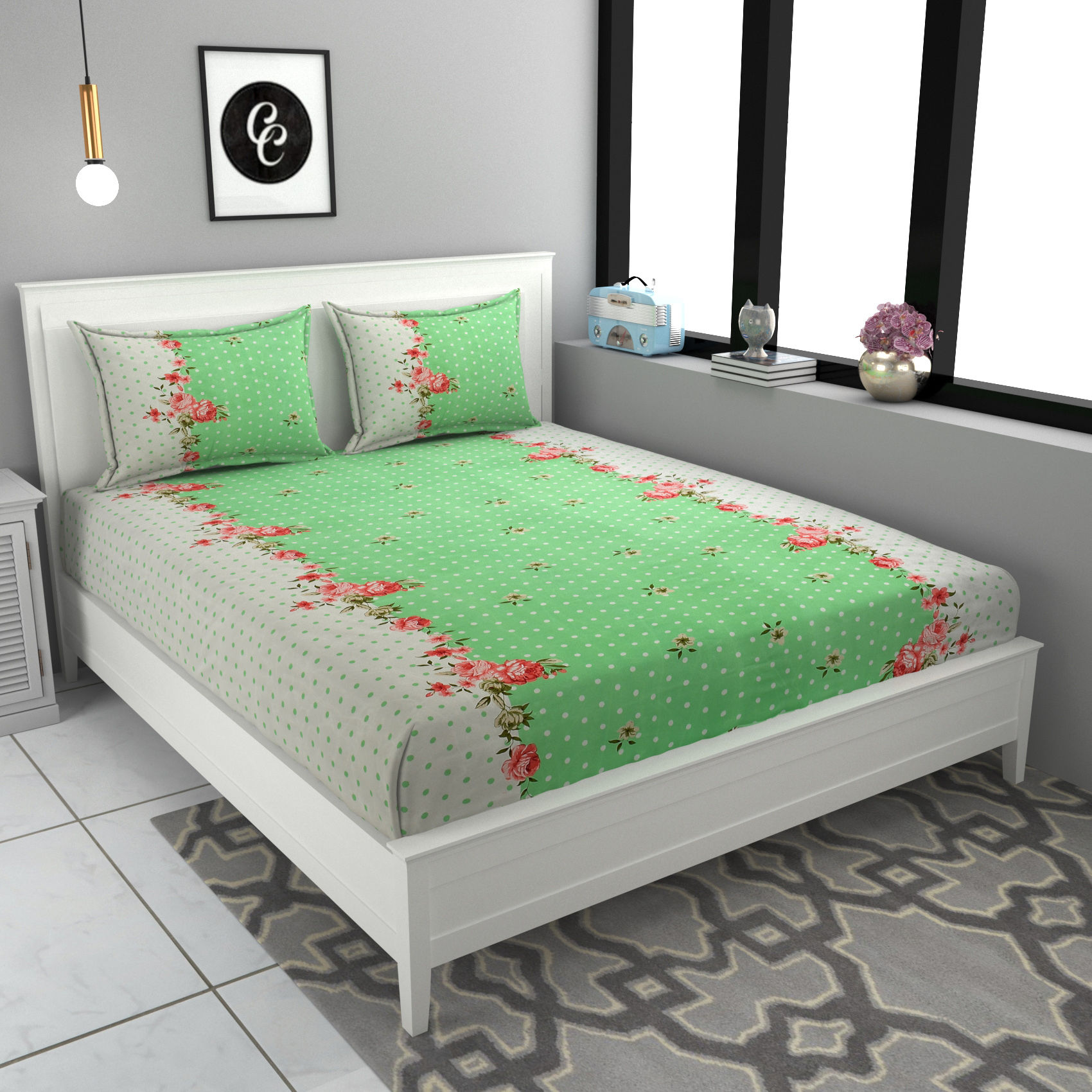 Double Bedsheet Set  90*100