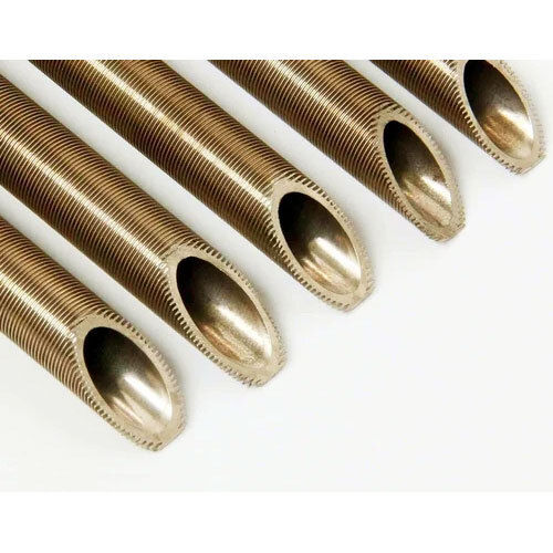 Brass Finned Tubes - Color: Golden