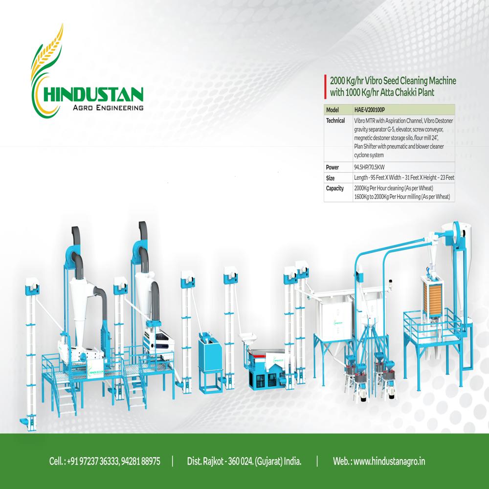 Industrial Flour Mill Plant
