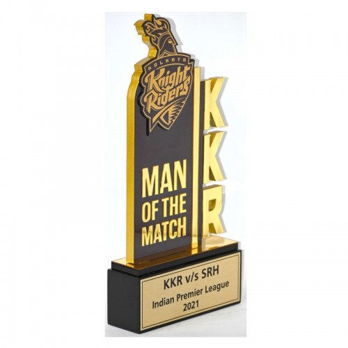 Kolkata Knight Riders Man Of The Match Trophy - Color: Various Colors