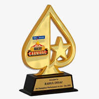 Ace Star Resin Trophy