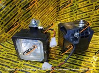 Work Light Square Jcb 3dx - Color: White Black