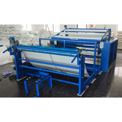 Fabric Folding Machine - Color: Blue