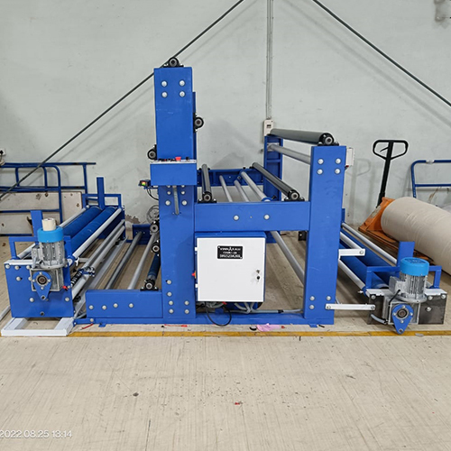 Roll Packing Machine - MS Material, Automatic Operation, Electric Drive | Highly Efficient, Human Machine Interface Control, Warranty Included