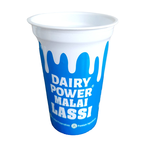 68 Dia 200 ML Plastic Malai Lassi Packing Glass