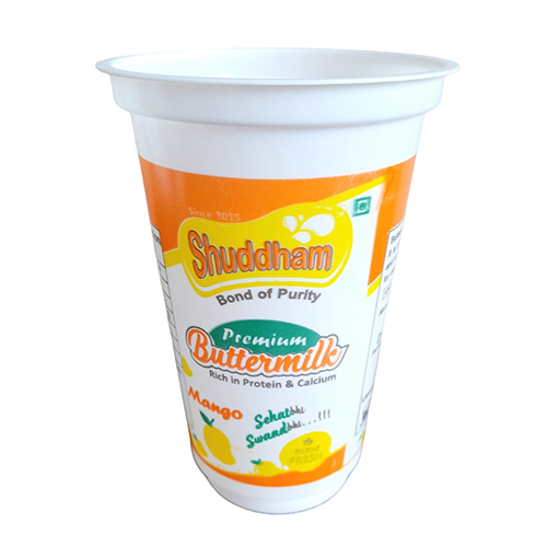 76 Dia 250 ML Buttermilk Packing Glass
