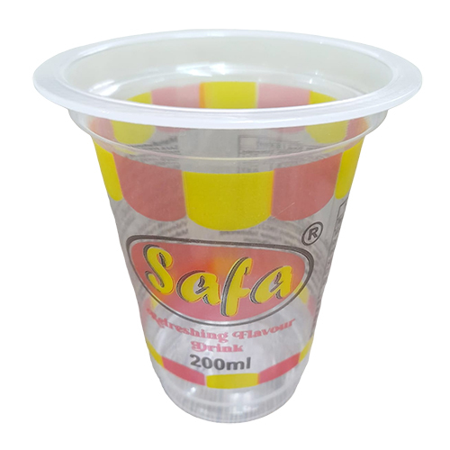 80 Dia 200 ML Printed Packing Lassi Glass