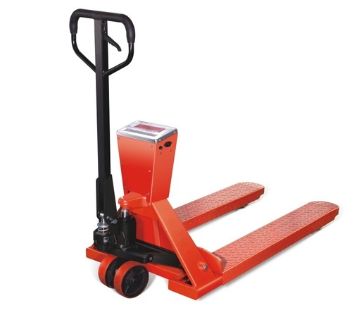 Hand Pallet Truck weighting scale.