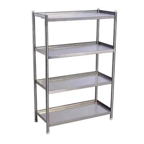 SS Vegetable Rack For Hypermarkets