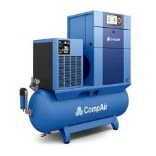 5 Hp - 90 Hp Screw Compressor - Color: Blue