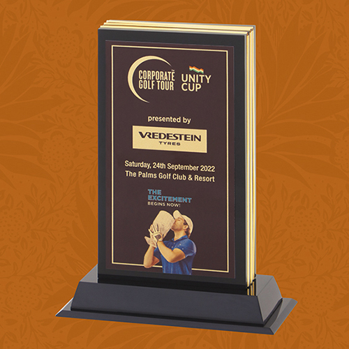 7.75x4 Inch Acrylic Trophy