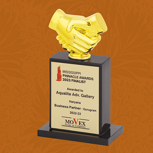 7 Inch Glass Trophy